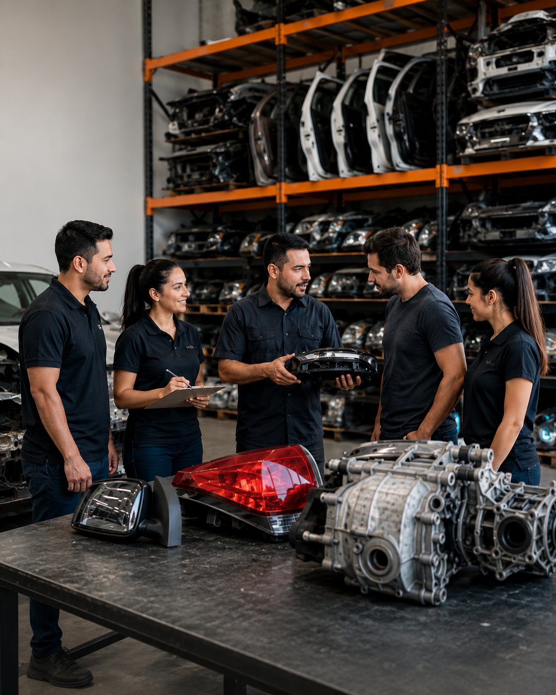 Equipo técnico de Autocrash Solutions